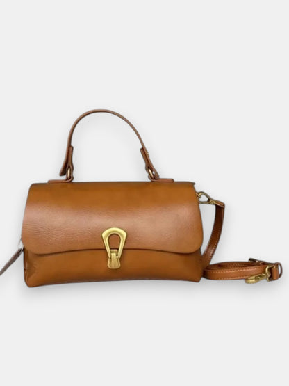 Leder Handtasche "Primel"
