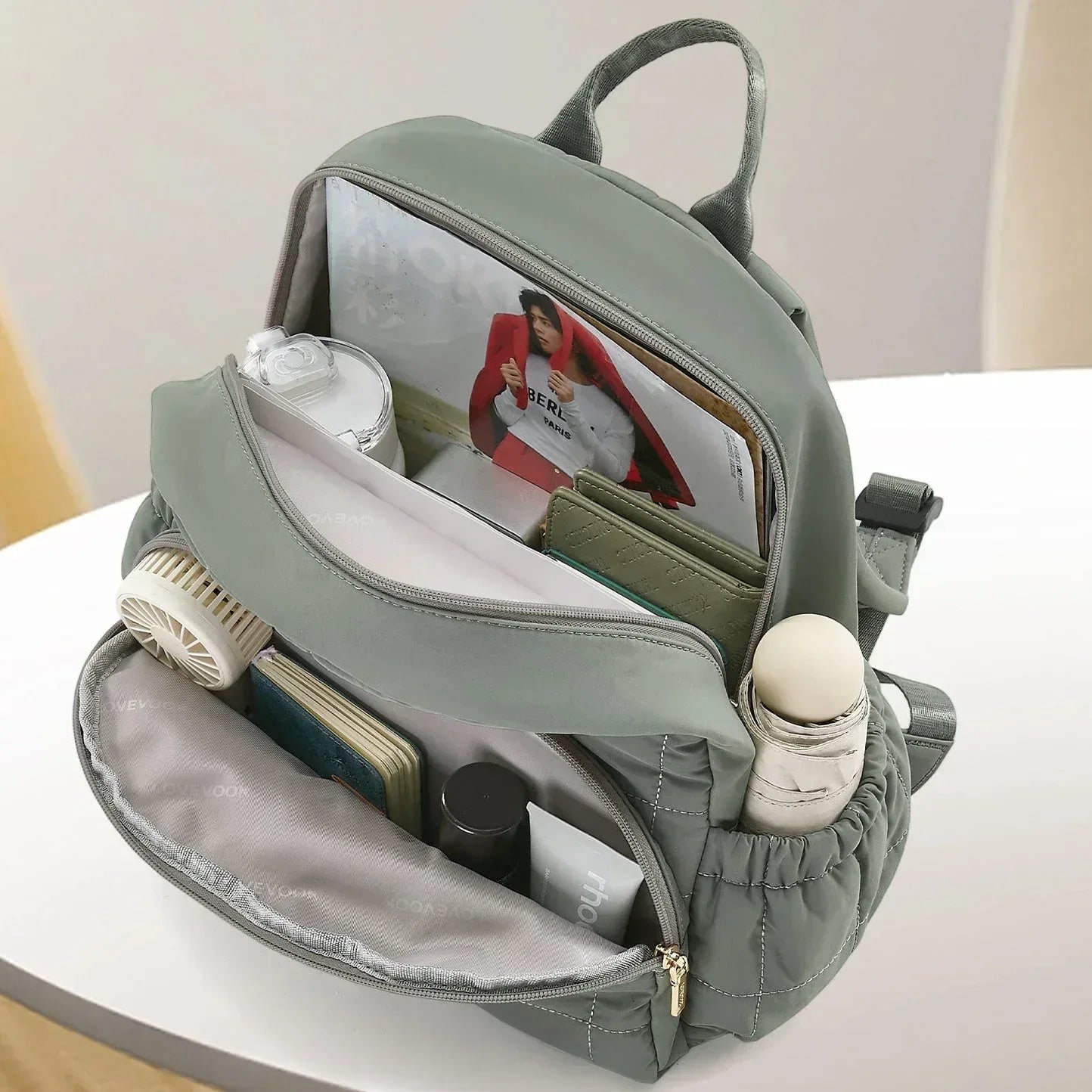 Grüne Rucksack Lovevook - TOLLzWOOD