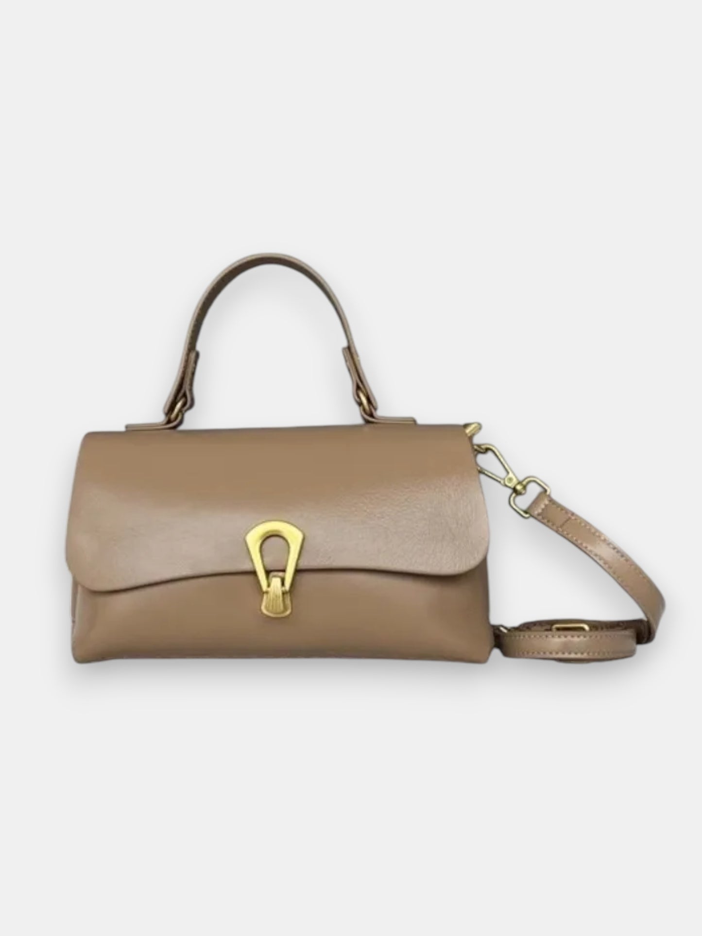 Leder Handtasche "Primel"