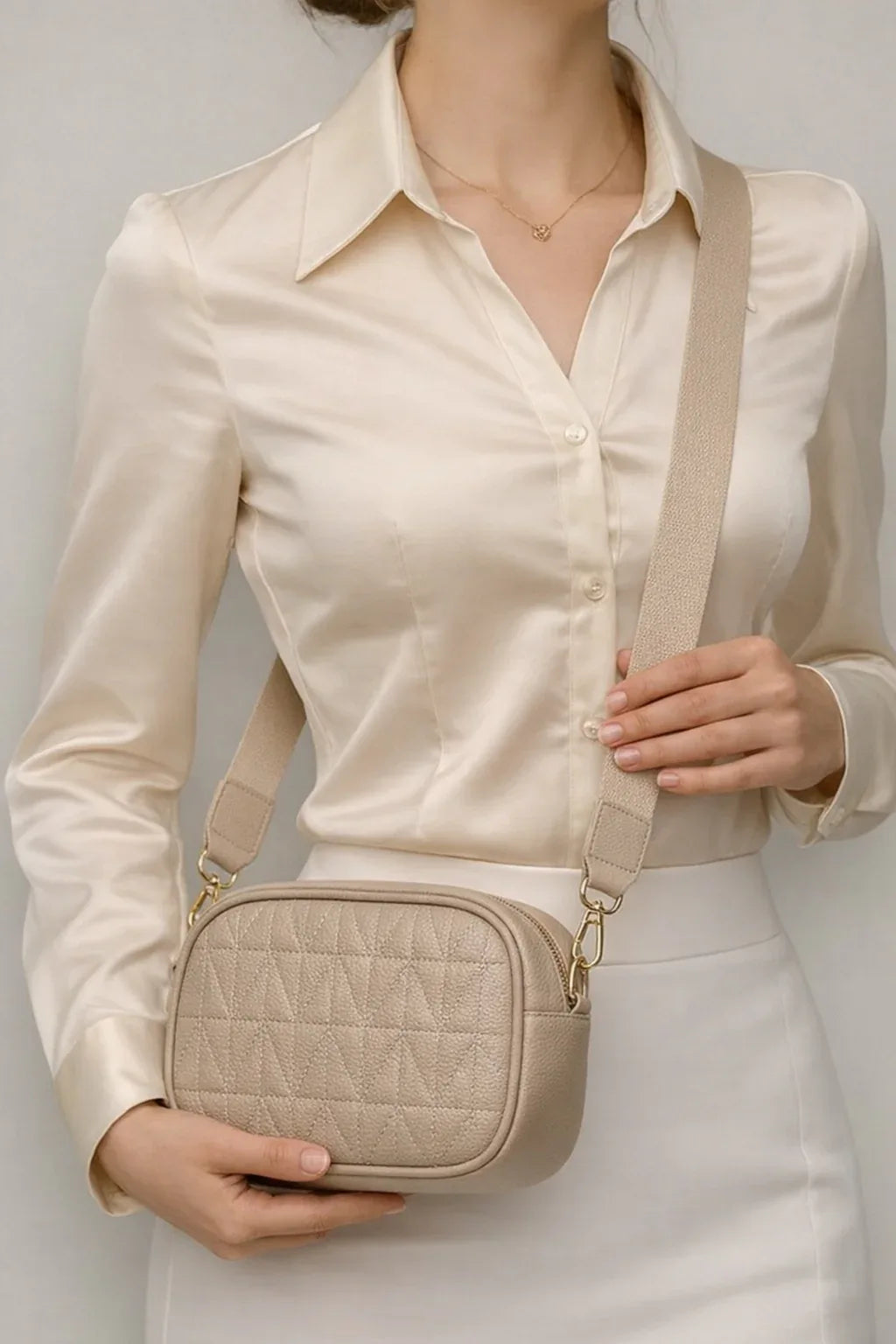 Leder Handtasche "Azalee" - TOLLzWOOD