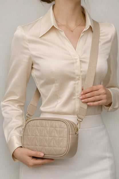 Leder Handtasche "Azalee" - TOLLzWOOD