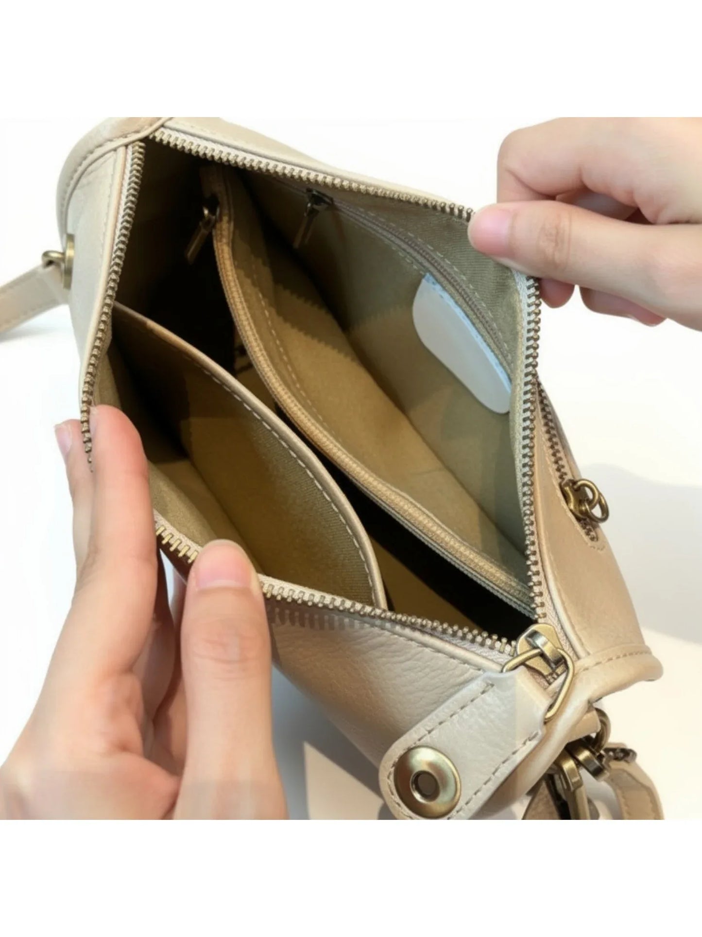 Leder Handtasche "Lupine" - TOLLzWOOD