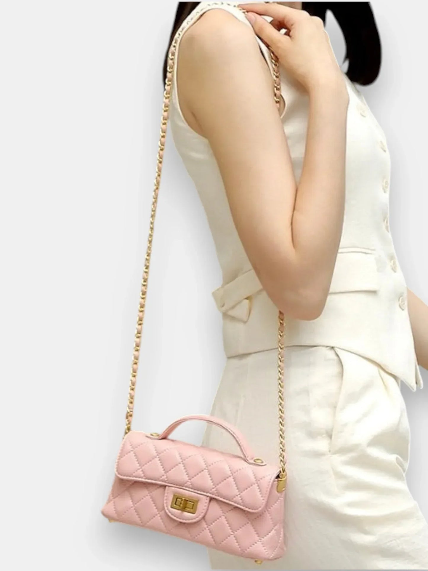 Leder Handtasche "Kamille" - TOLLzWOOD