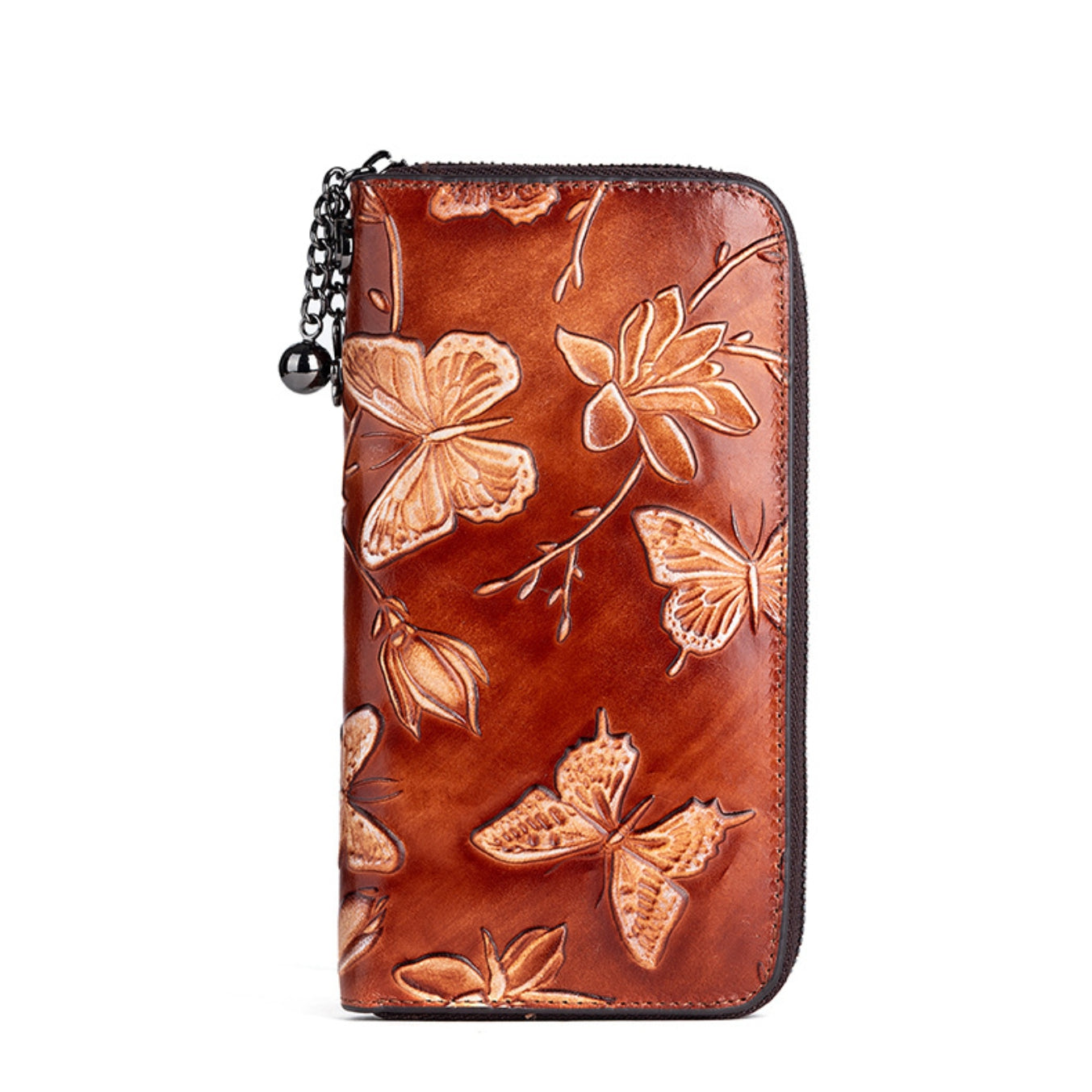 Hand-painted leather wallet – model FG9150