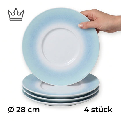 Porcelain plate "Blue" serving – model Porz