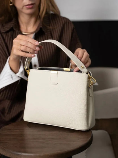 Leder Handtasche "Erika"