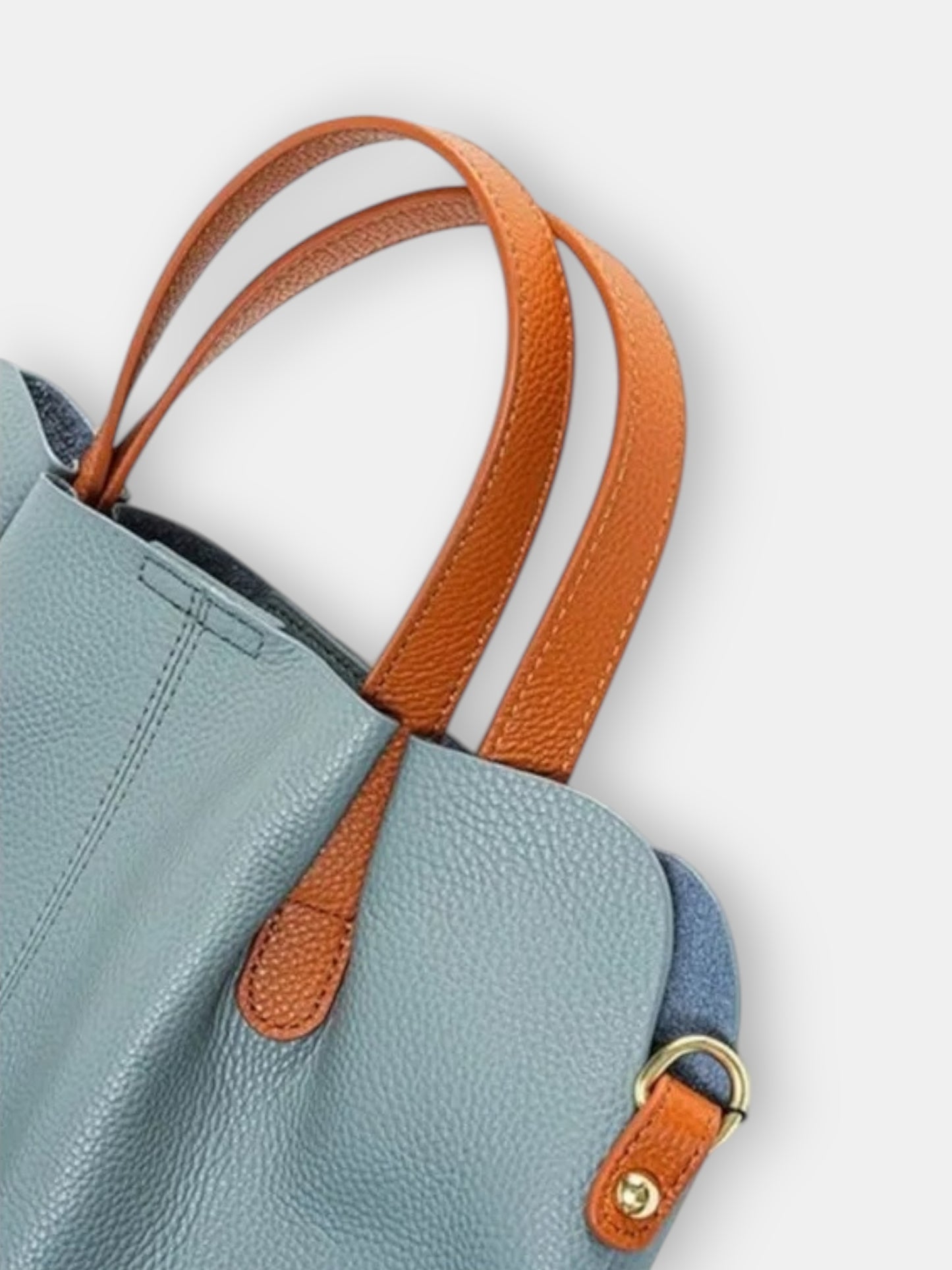 Leder Handtasche "Mimose"