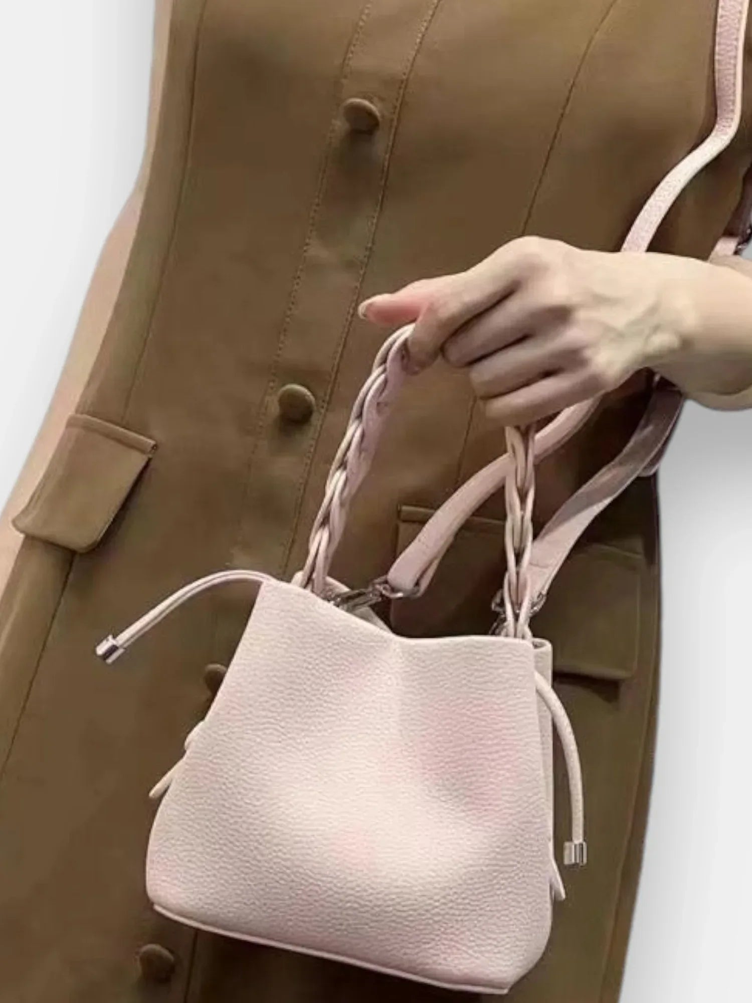 Leder Handtasche "Narzisse" - TOLLzWOOD