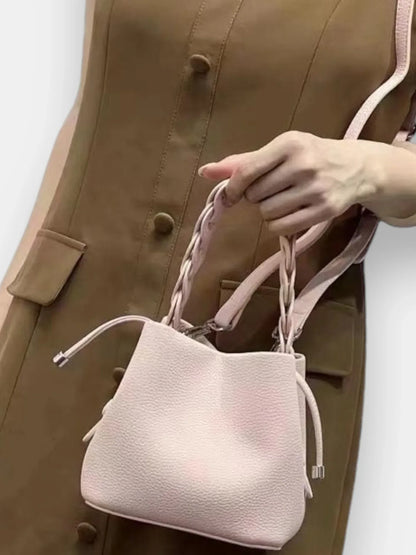 Leder Handtasche "Narzisse" - TOLLzWOOD