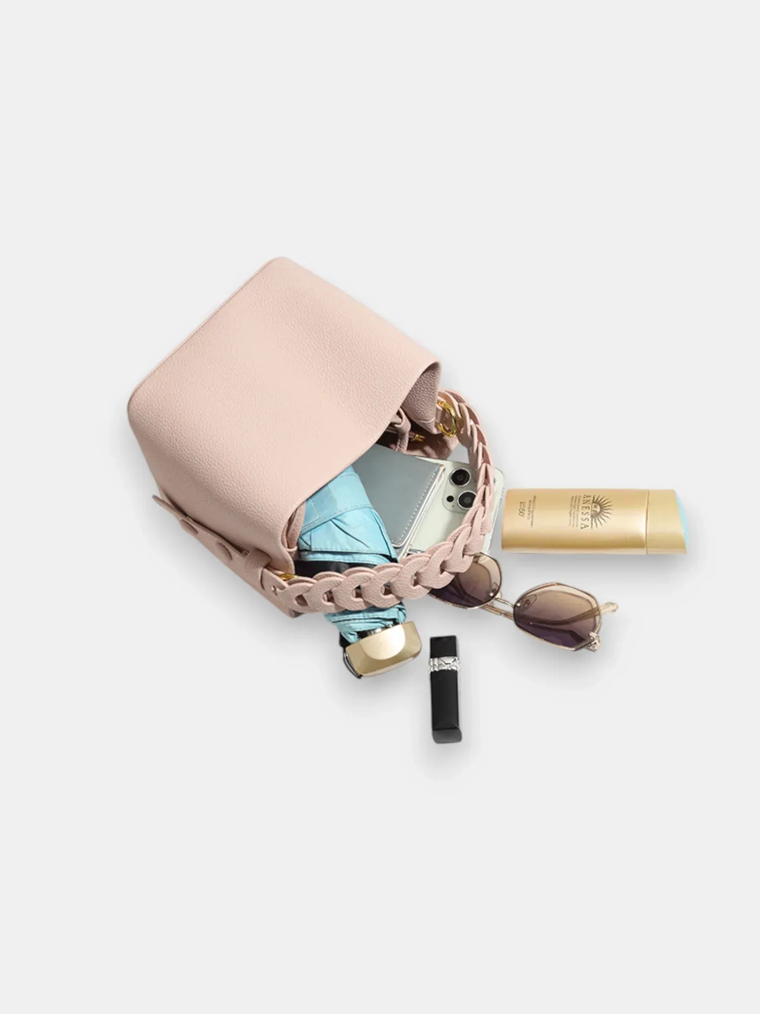 Leder Handtasche "Narzisse" - TOLLzWOOD