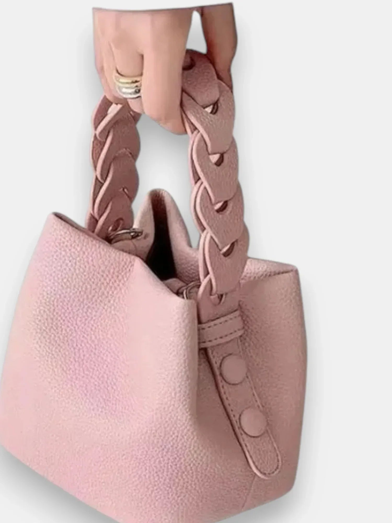 Leder Handtasche "Narzisse" - TOLLzWOOD