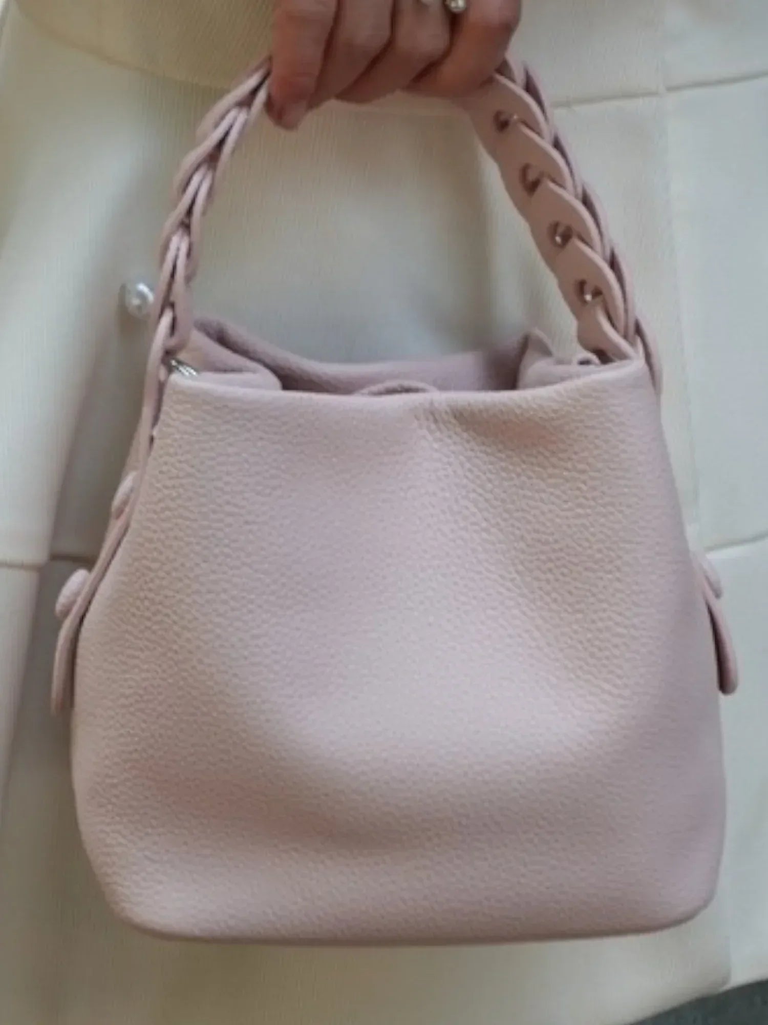 Leder Handtasche "Narzisse" - TOLLzWOOD