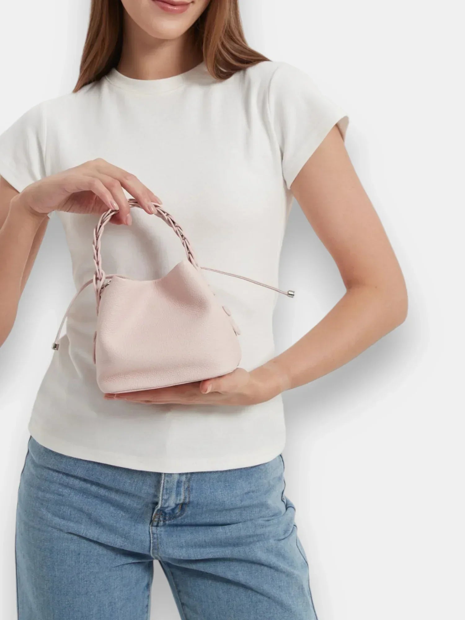 Leder Handtasche "Narzisse" - TOLLzWOOD