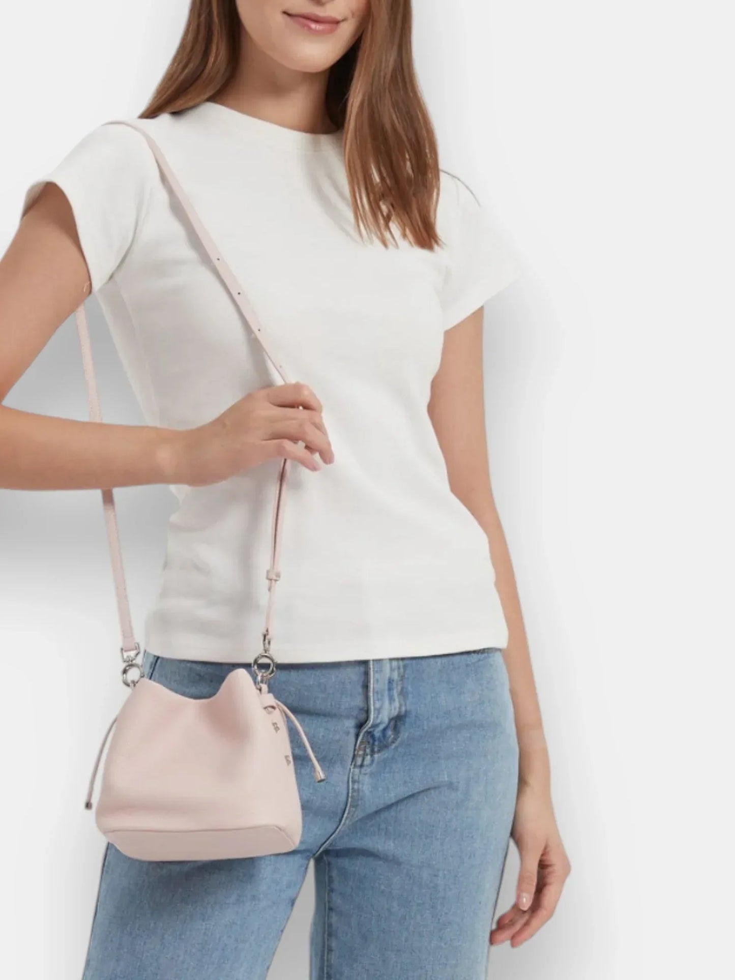 Leder Handtasche "Narzisse" - TOLLzWOOD
