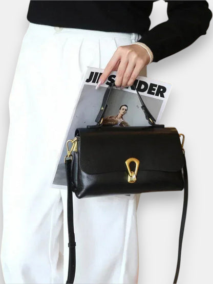 Leder Handtasche "Primel"