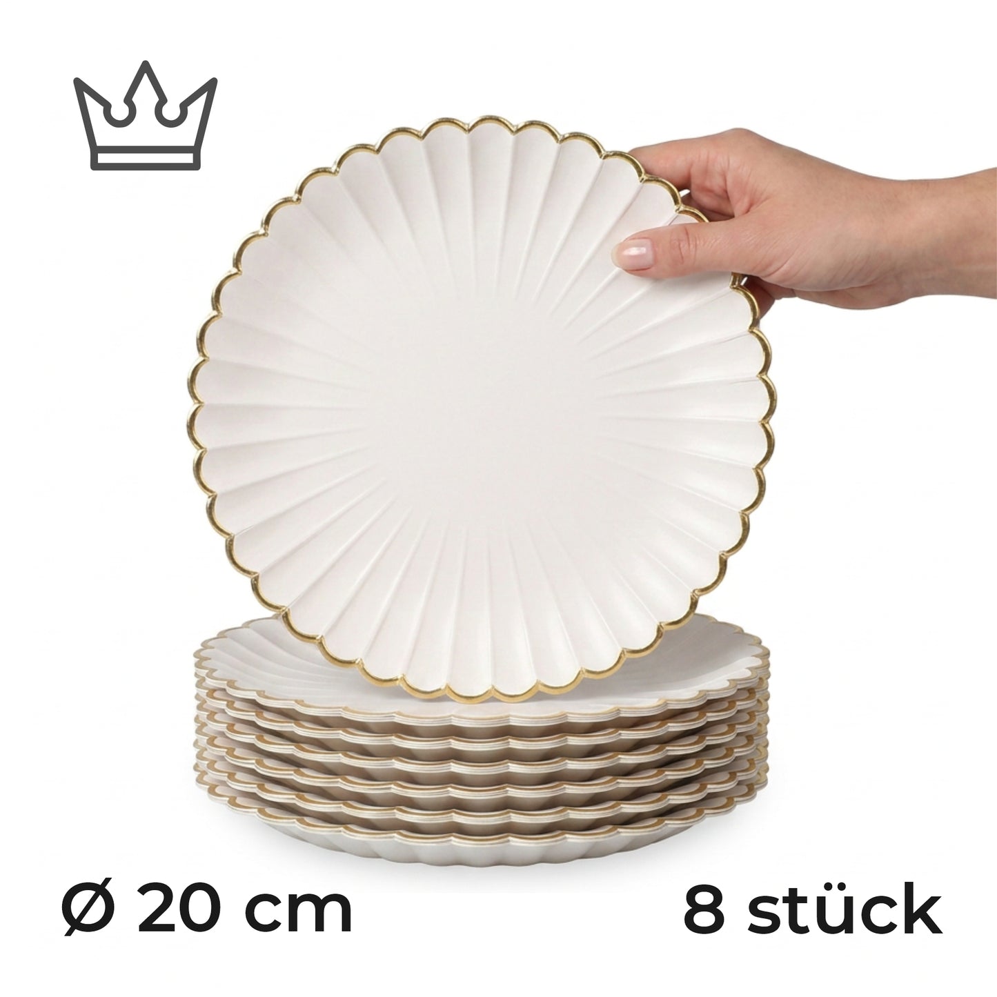 Porcelain plate – Porz model