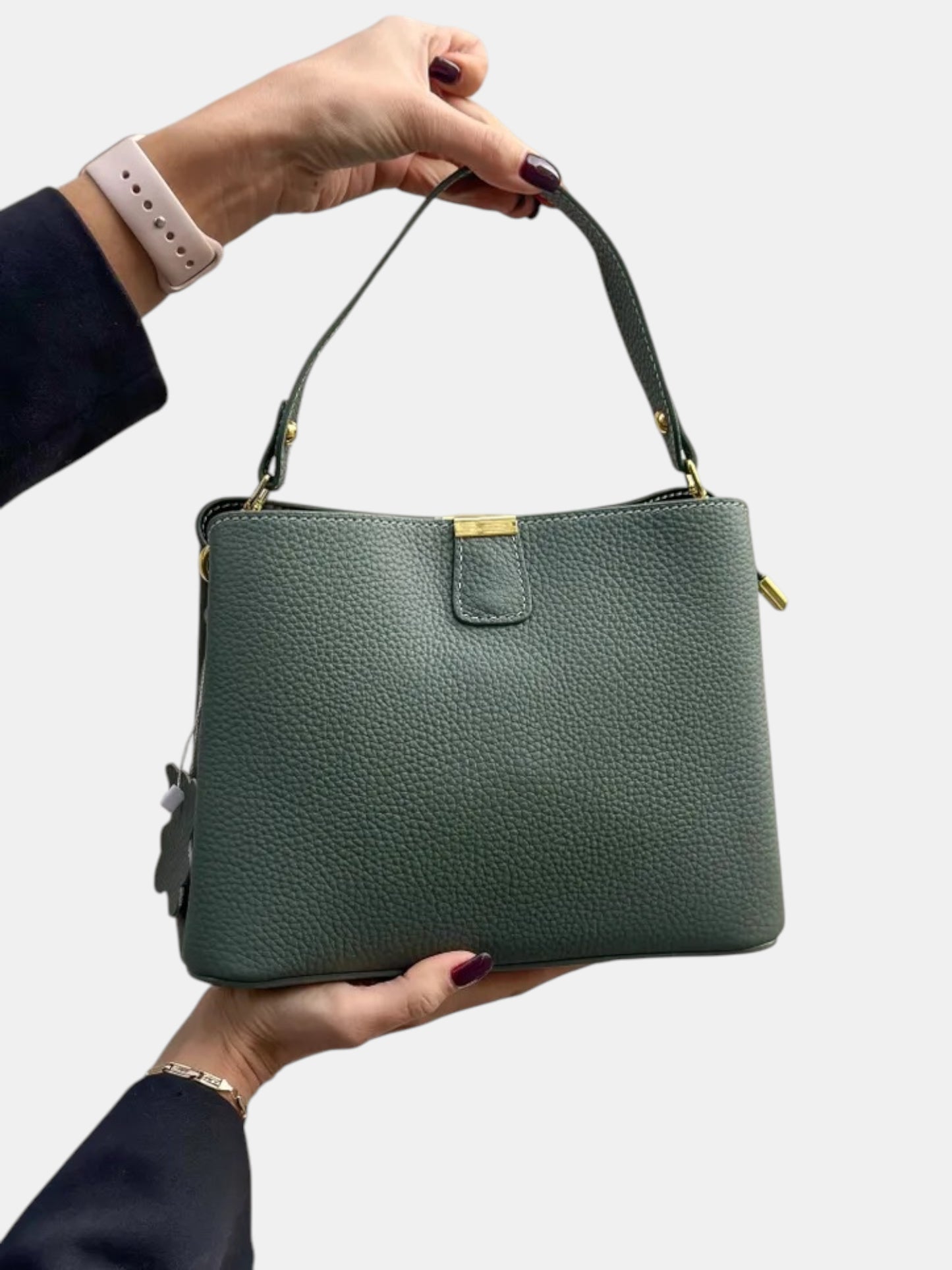 Leder Handtasche "Erika"