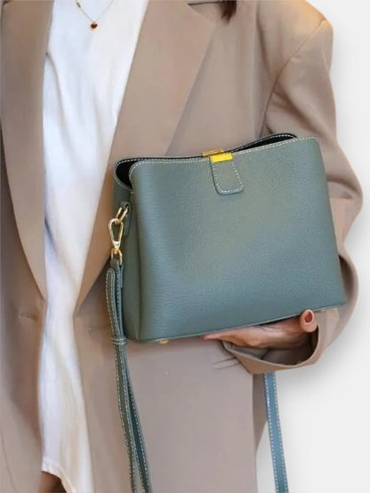 Leder Handtasche "Erika"