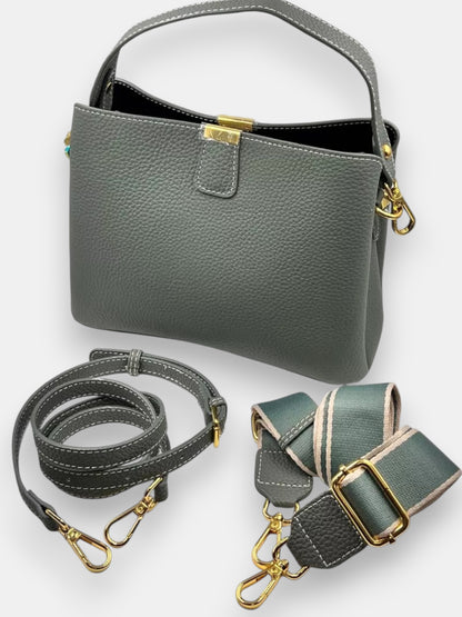 Leder Handtasche "Erika"