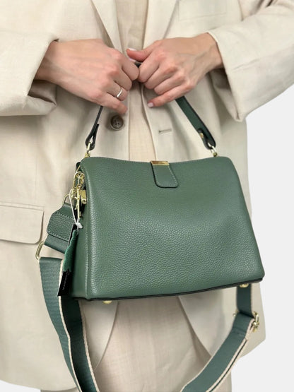 Leder Handtasche "Erika"