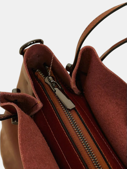 Leather handbag – model WSX702