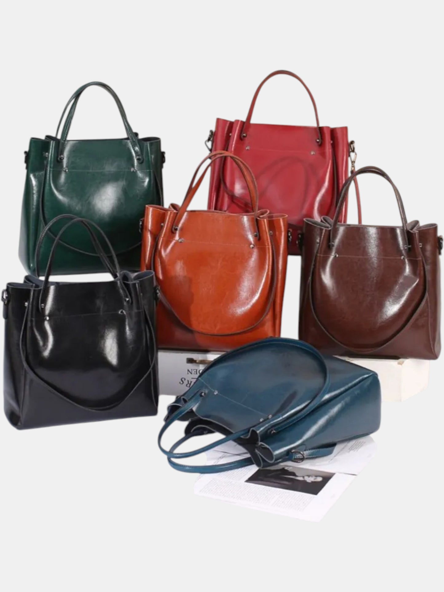 Leather handbag – model WSX702