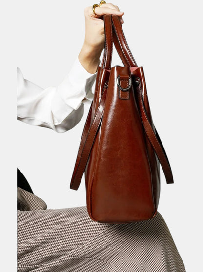 Leather handbag – model WSX702