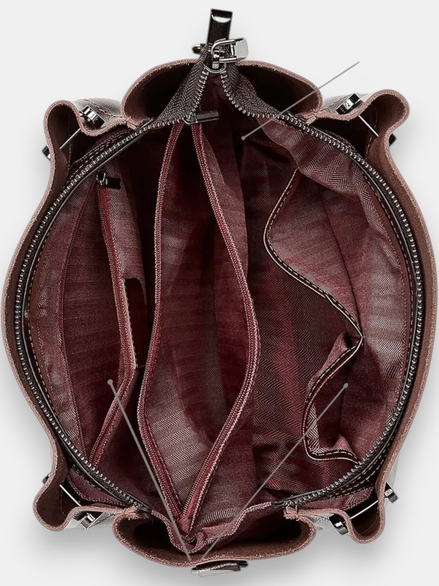 Leather handbag – model WSX702