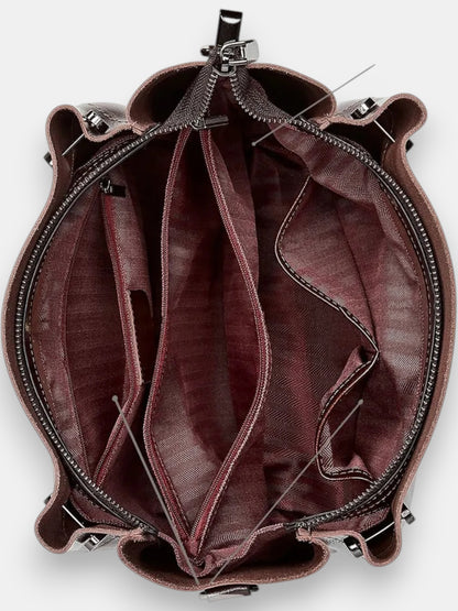 Leather handbag – model WSX702