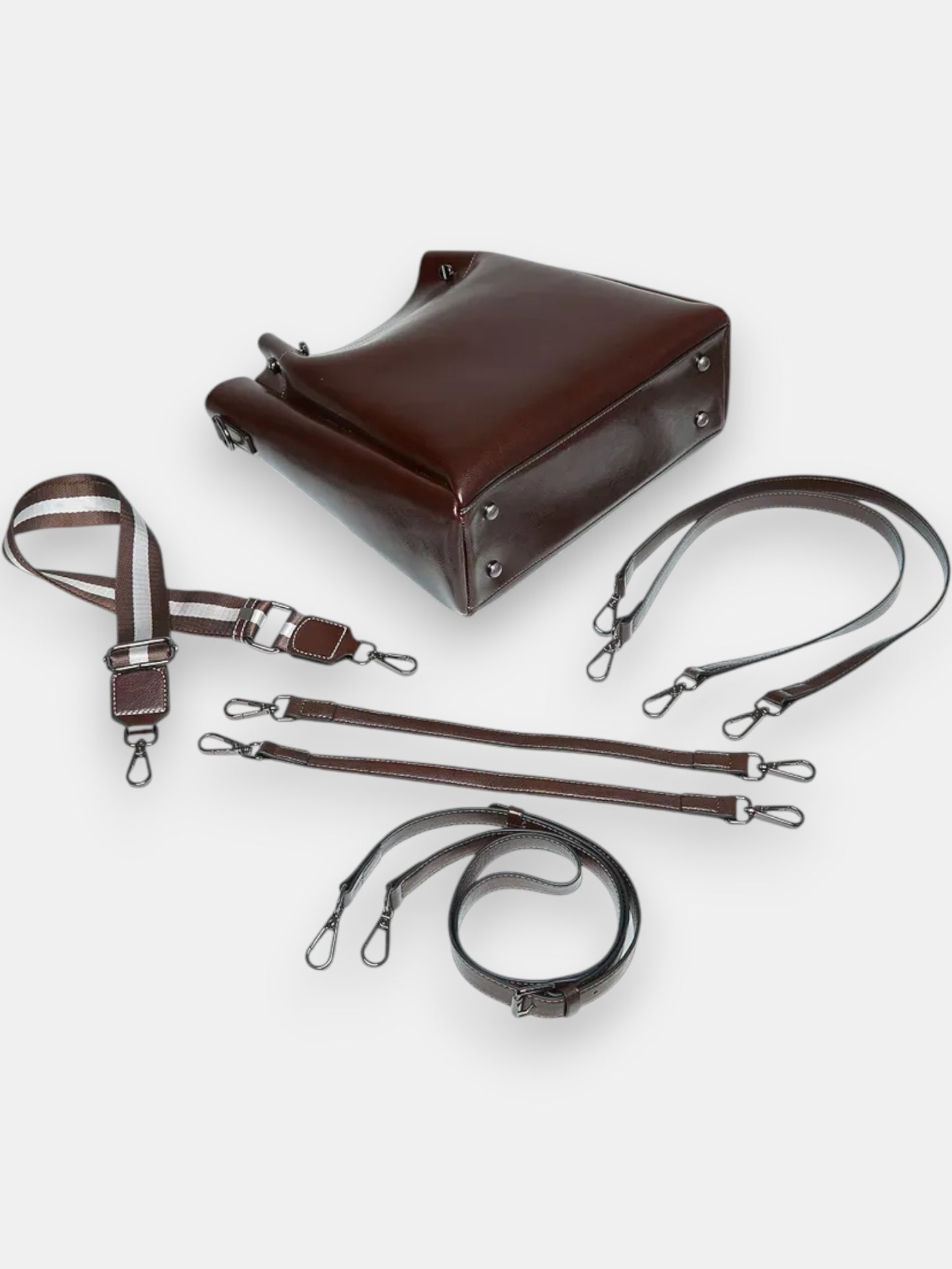 Leather handbag – model WSX702