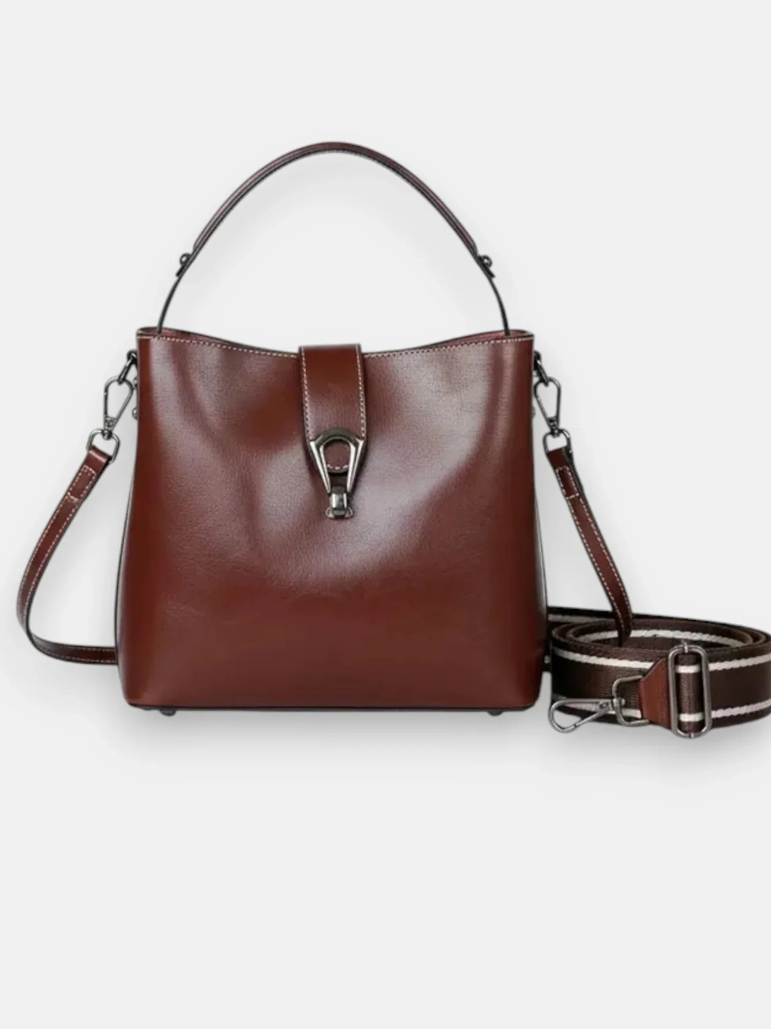 Leder Handtasche "Flora" - TOLLzWOOD