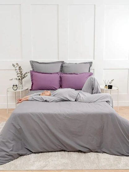 Bettwäsche Set, Grau - TOLLzWOOD