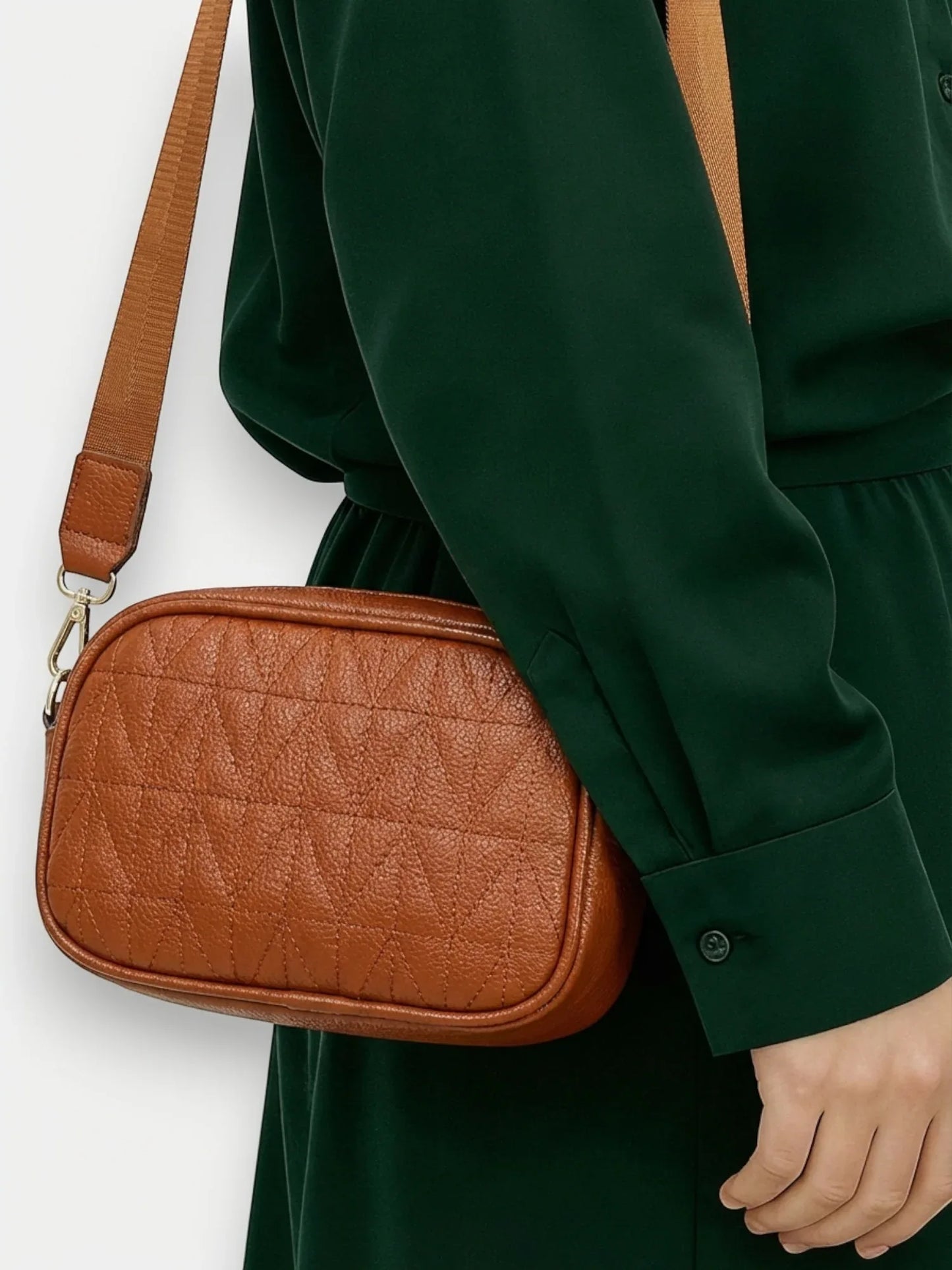 Leder Handtasche "Azalee" - TOLLzWOOD