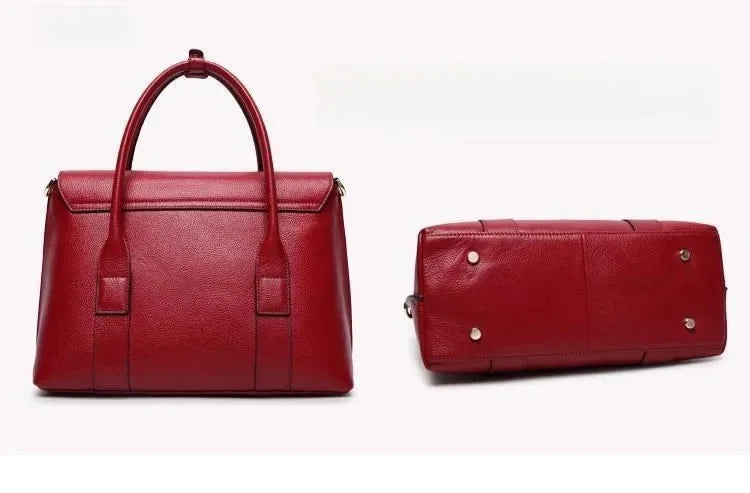 Leder Handtasche "Dahlie" - TOLLzWOOD