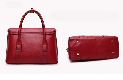 Leder Handtasche "Dahlie" - TOLLzWOOD