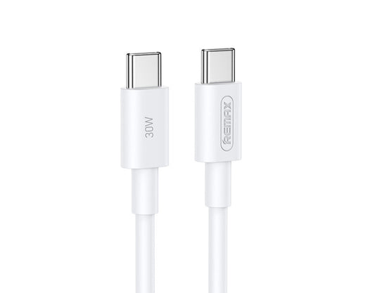 Marlik Series 30W PD Schnellladekabel, Typ-C auf Typ-C, 2m, Weiß