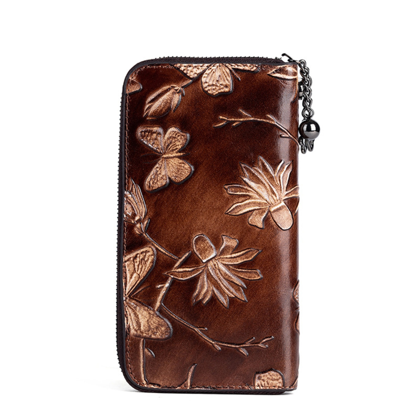 Hand-painted leather wallet – model FG9150
