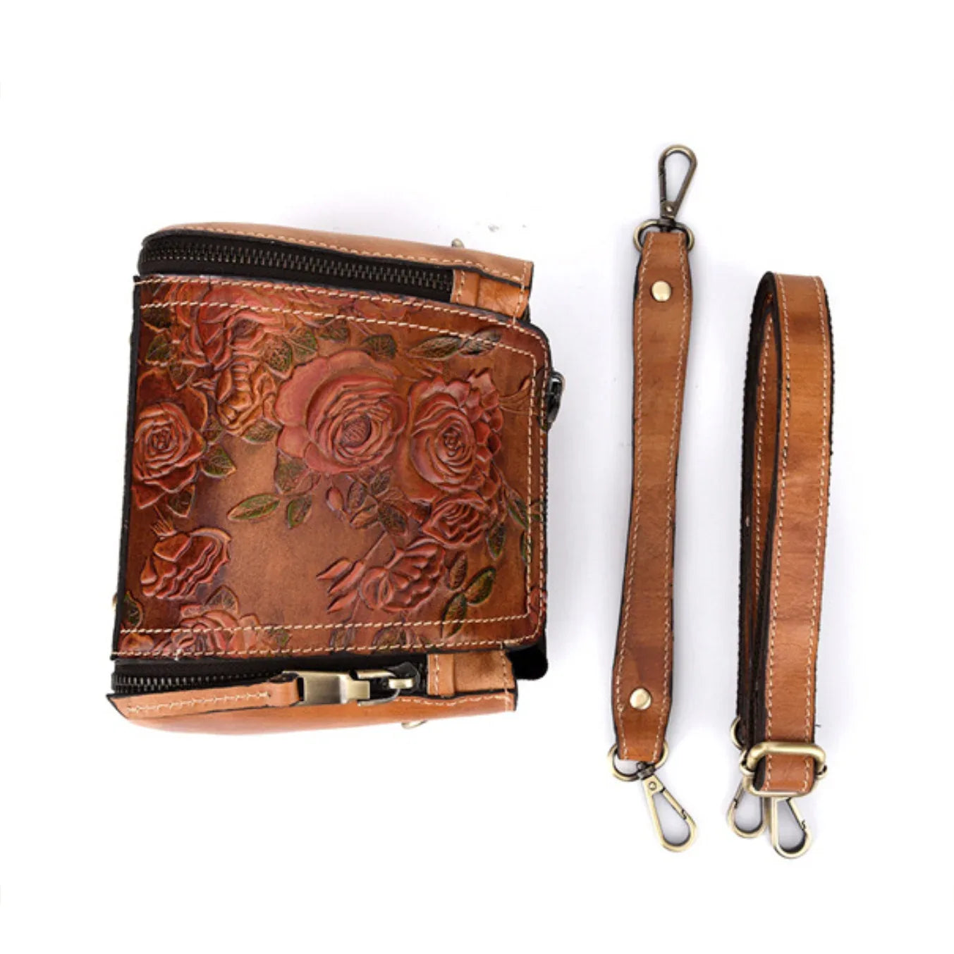 Leder Handtasche "Element" - TOLLzWOOD