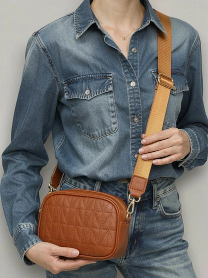 Leder Handtasche "Azalee" - TOLLzWOOD