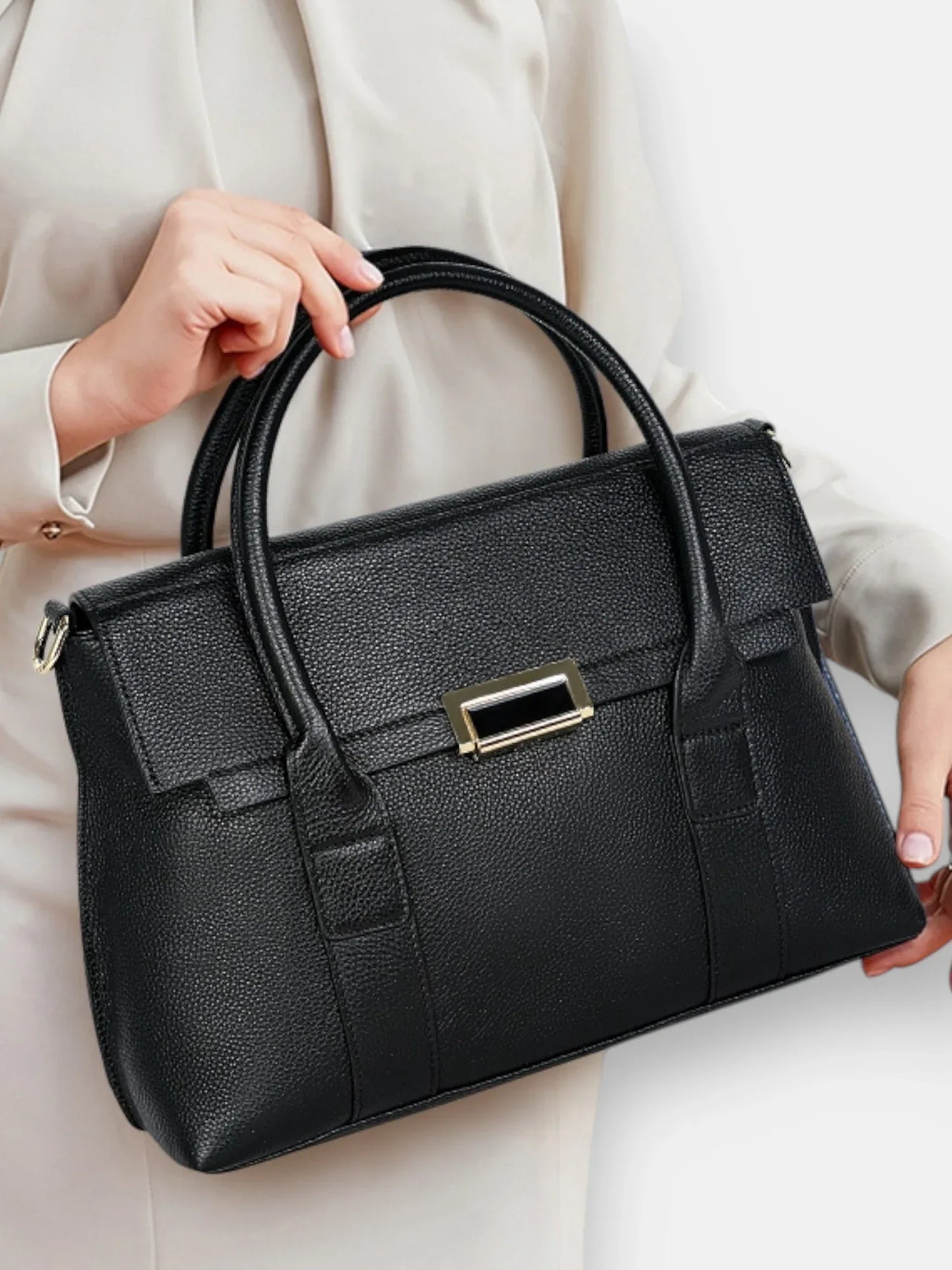 Leder Handtasche "Dahlie" - TOLLzWOOD