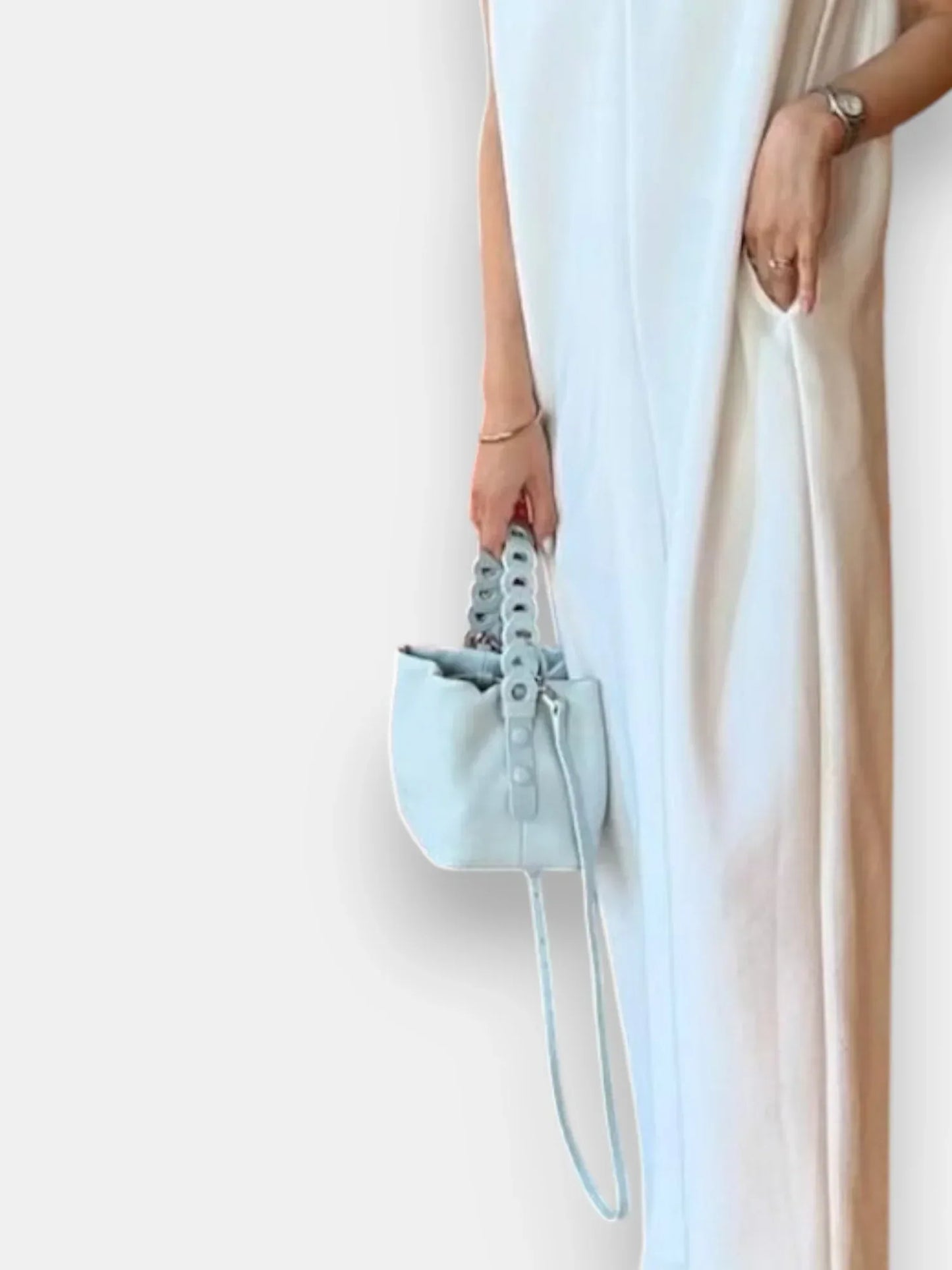 Leder Handtasche "Narzisse" - TOLLzWOOD