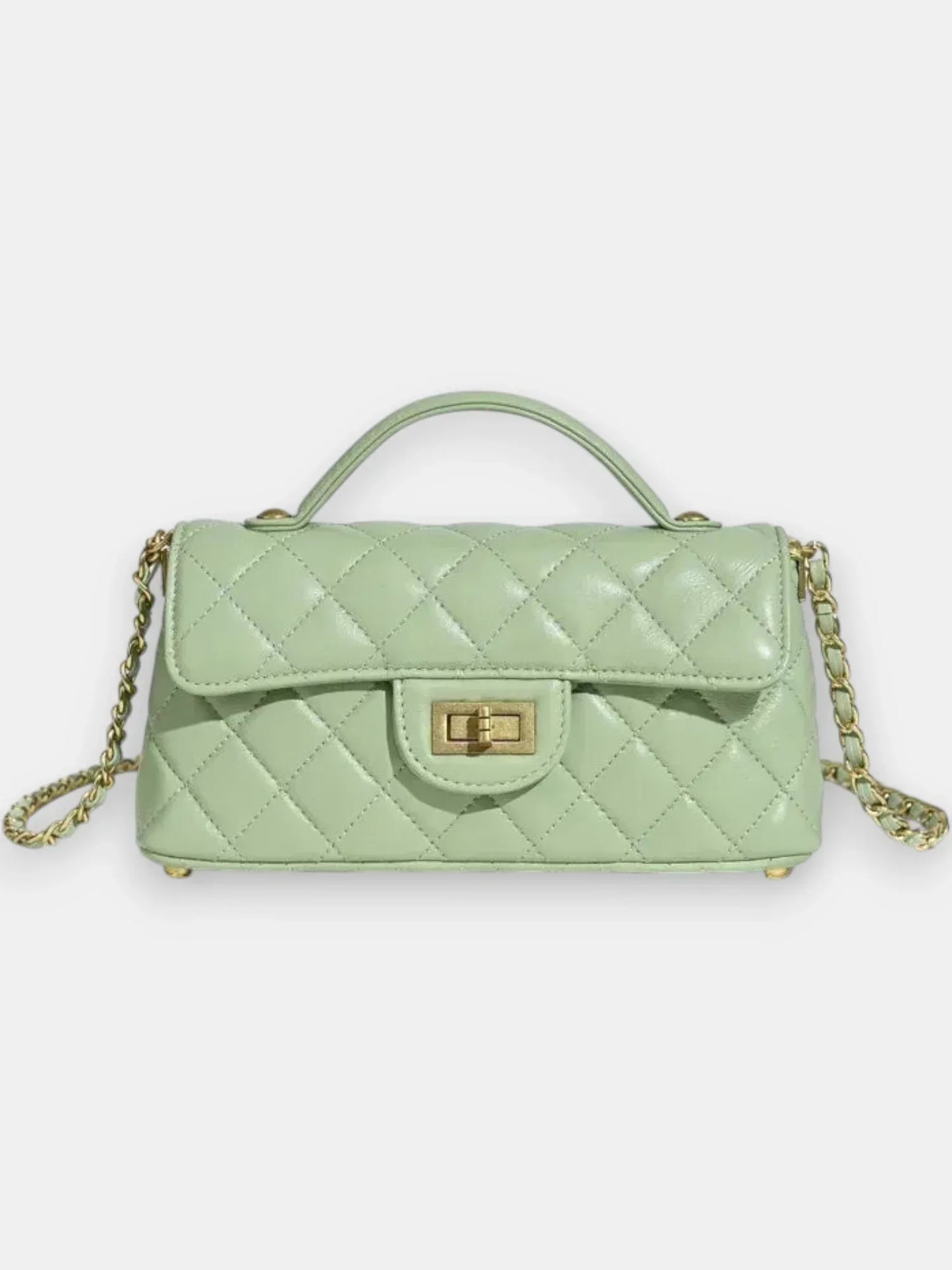 Leder Handtasche "Kamille" - TOLLzWOOD