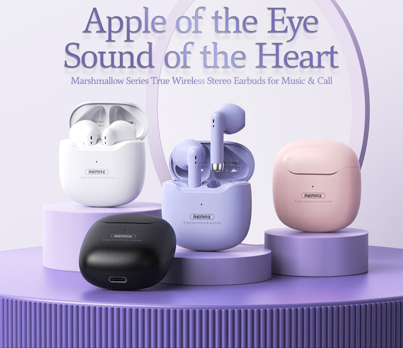 REMAX Marshmallow Series True Wireless Headphones TWS-19