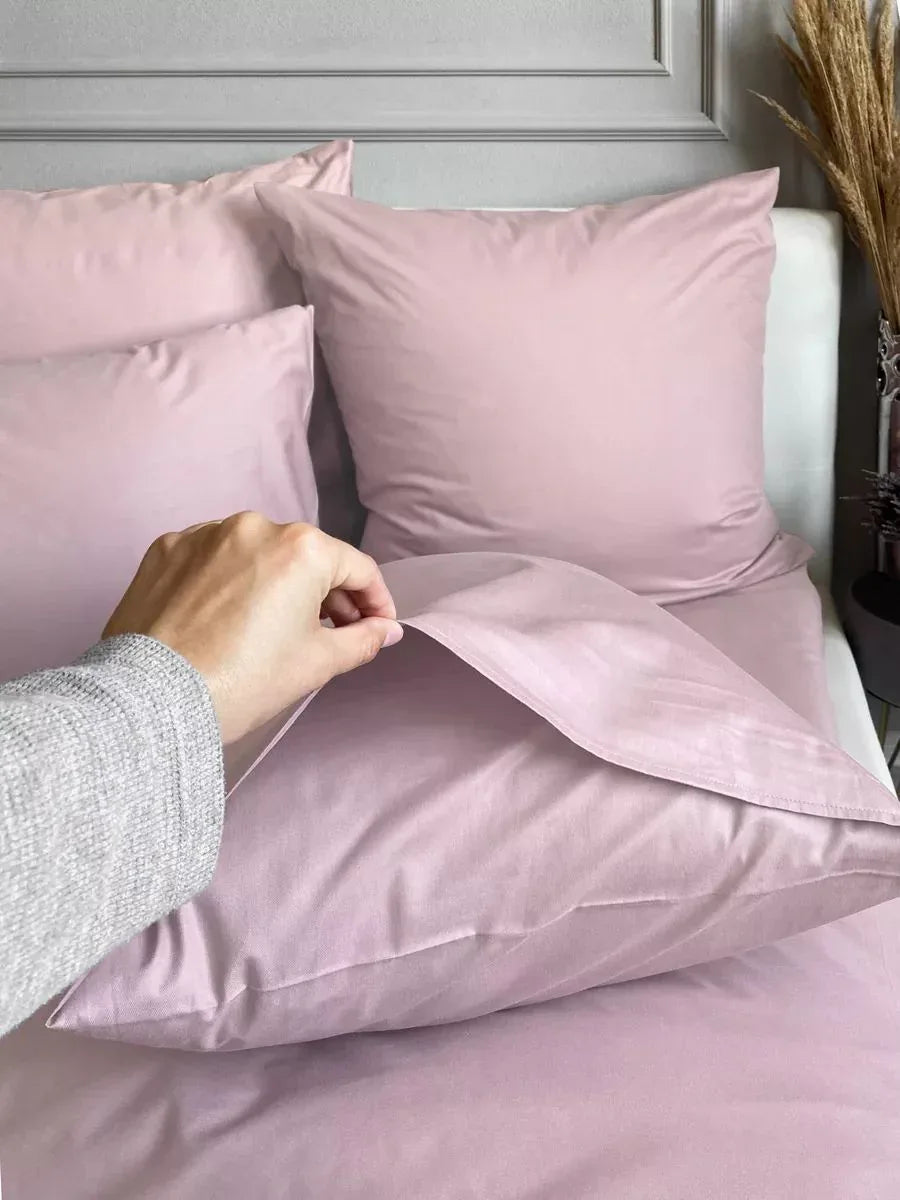 Kissenbezug Pillowcase 2pcs 40x80 Rosa - TOLLzWOOD