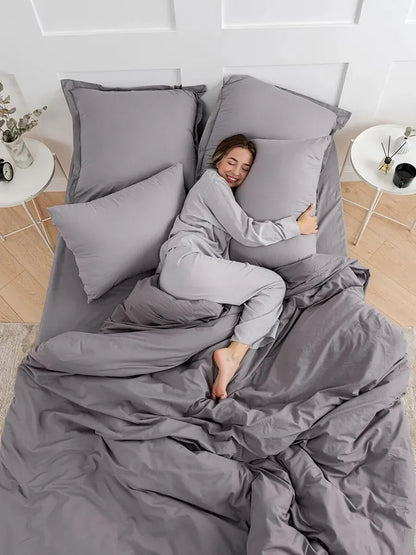 Bettwäsche Set, Grau - TOLLzWOOD