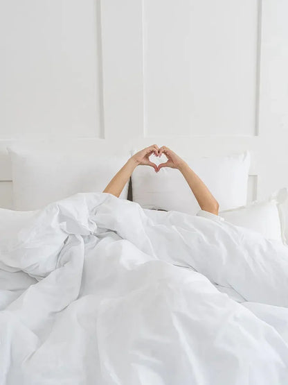 Kissenbezug Pillowcase 2pcs 40x80 Weiß - TOLLzWOOD