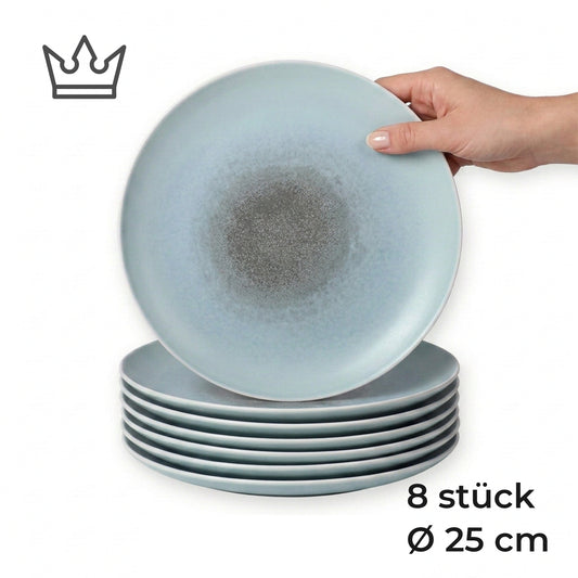 Porcelain plate "Blue" flat – Porz model