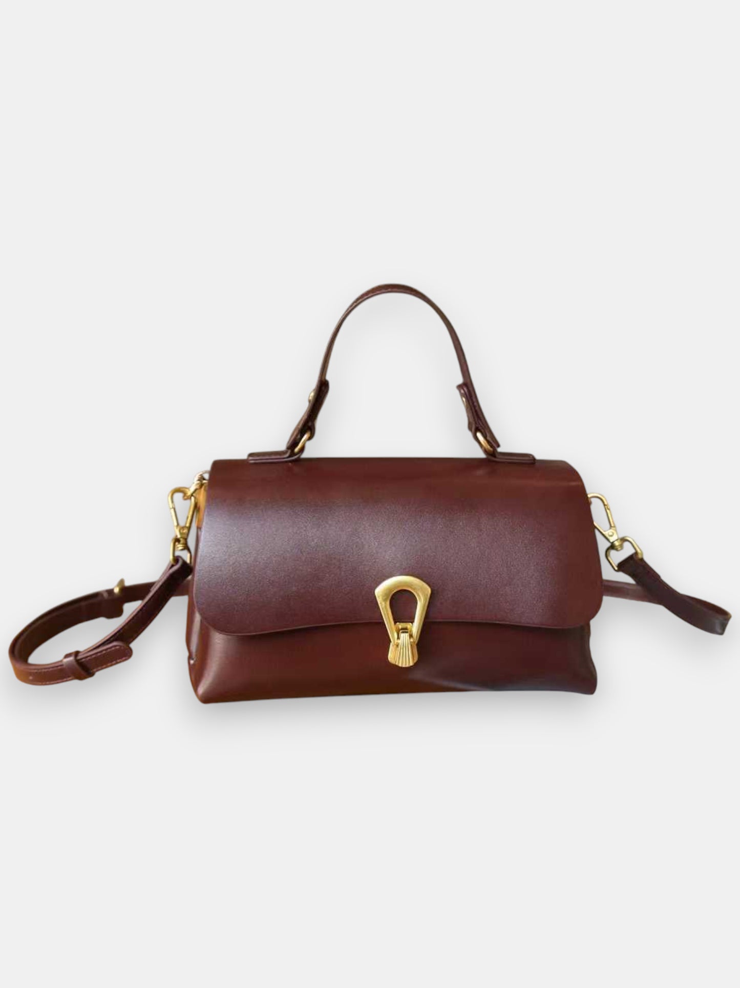 Leder Handtasche "Primel"