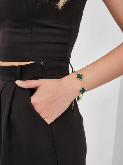 925er Sterlingsilber Armband "Clover" - TOLLzWOOD