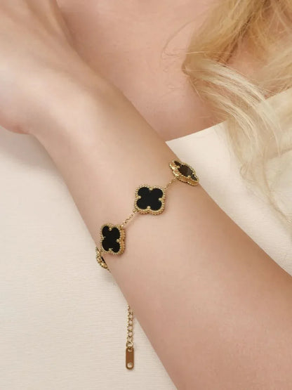 925er Sterlingsilber Armband "Clover" - TOLLzWOOD